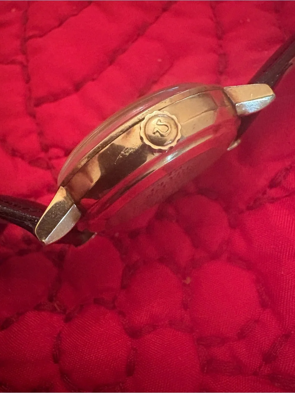 Omega Seamaster De Ville Silver Dial with Gold Accents